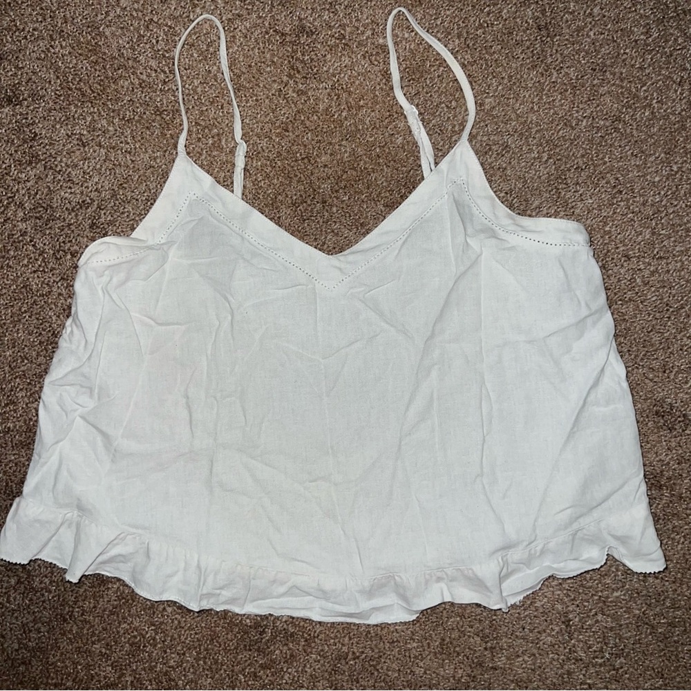 Aerie White Camisole Top